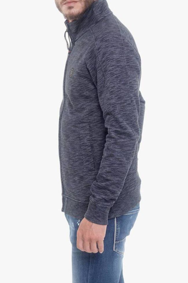 Navy Nistan zipped sweatshirt