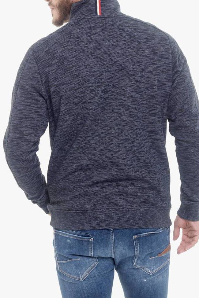 Navy Nistan zipped sweatshirt