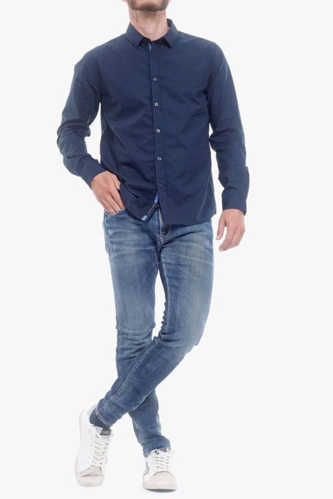 Navy Selvor shirt