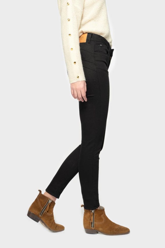 Pulp slim high waist black jeans N°0