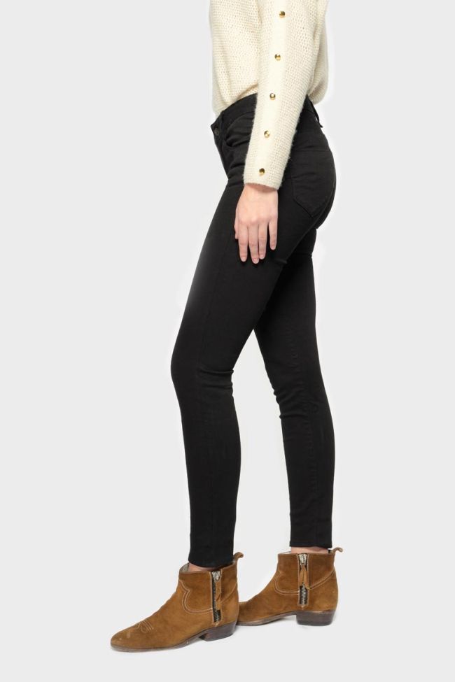 Pulp slim high waist black jeans N°0