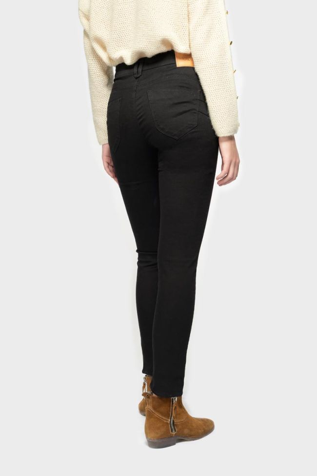 Pulp slim high waist black jeans N°0