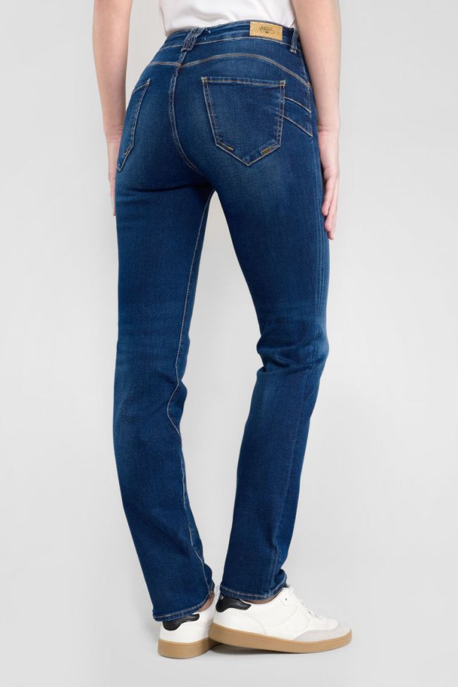 Jeans pulp regular taille haute bleu N°3