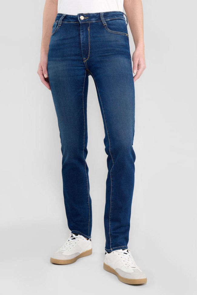 Jeans pulp regular taille haute bleu N°3