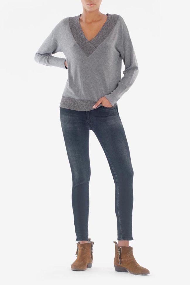 Pulp Slim High Waist Skye 7/8th black-blue Jeans N°1