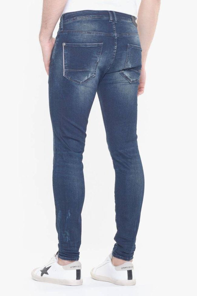 Power skinny 7/8th jeans destroy blue N°2