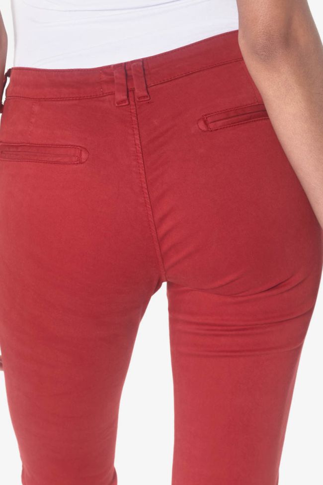 Red Lidy chino pants
