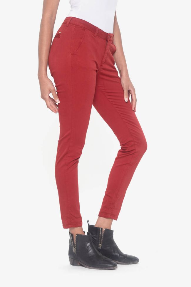 Red Lidy chino pants