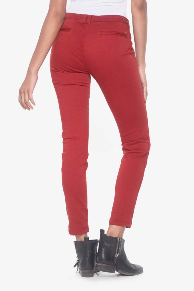 Red Lidy chino pants
