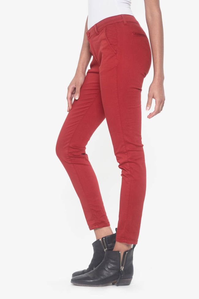Red Lidy chino pants