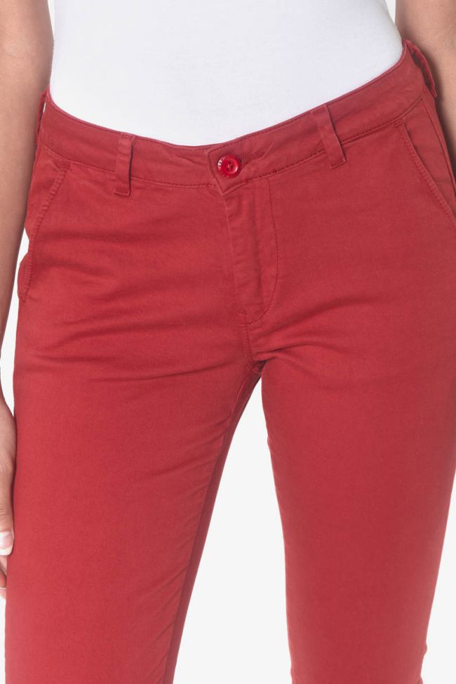 Red Lidy chino pants