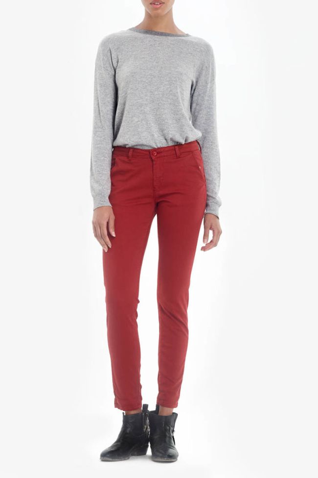 Red Lidy chino pants
