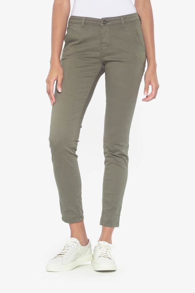 Khaki Lidy chino pants