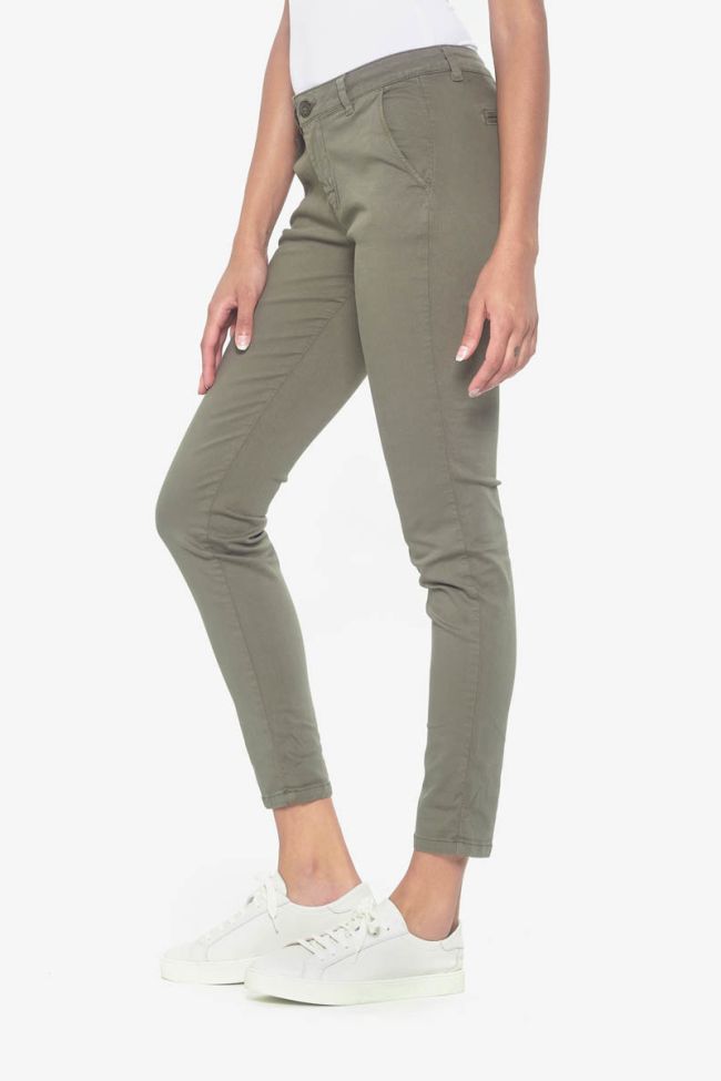 Khaki Lidy chino pants