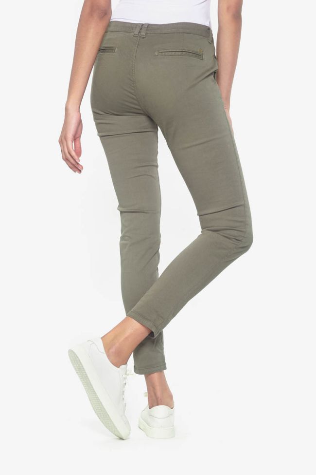 Khaki Lidy chino pants