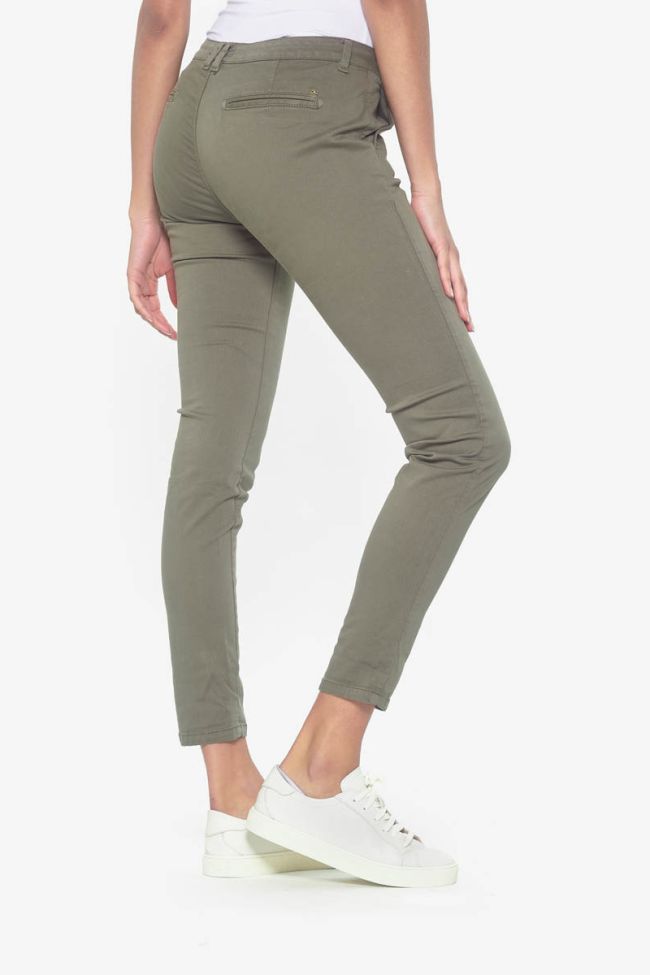 Khaki Lidy chino pants