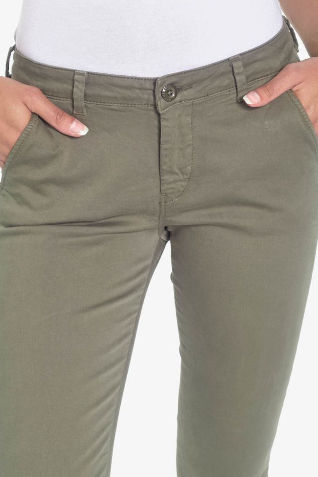 Khaki Lidy chino pants