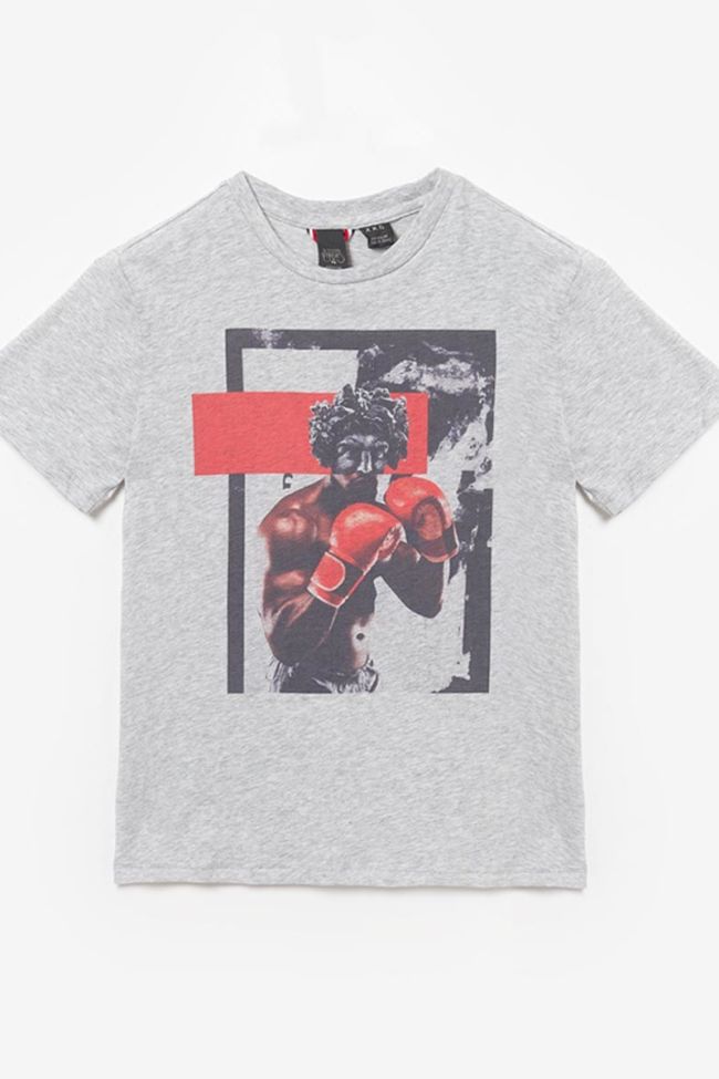 Printed grey Mauibo t-shirt