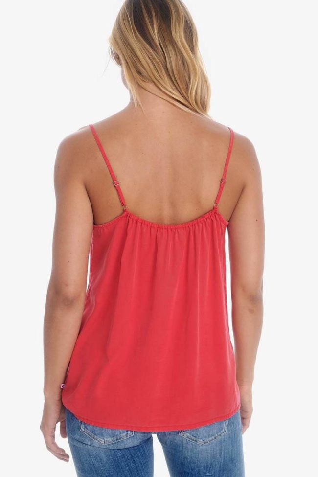 Pomegranate red Anika camisole