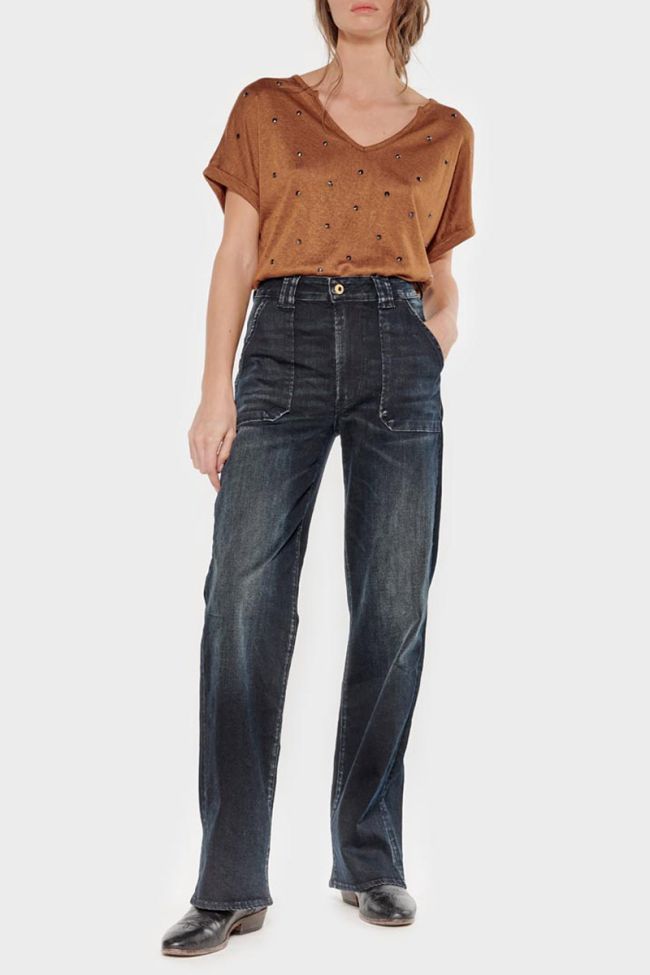 Chocolate brown Bota t-shirt