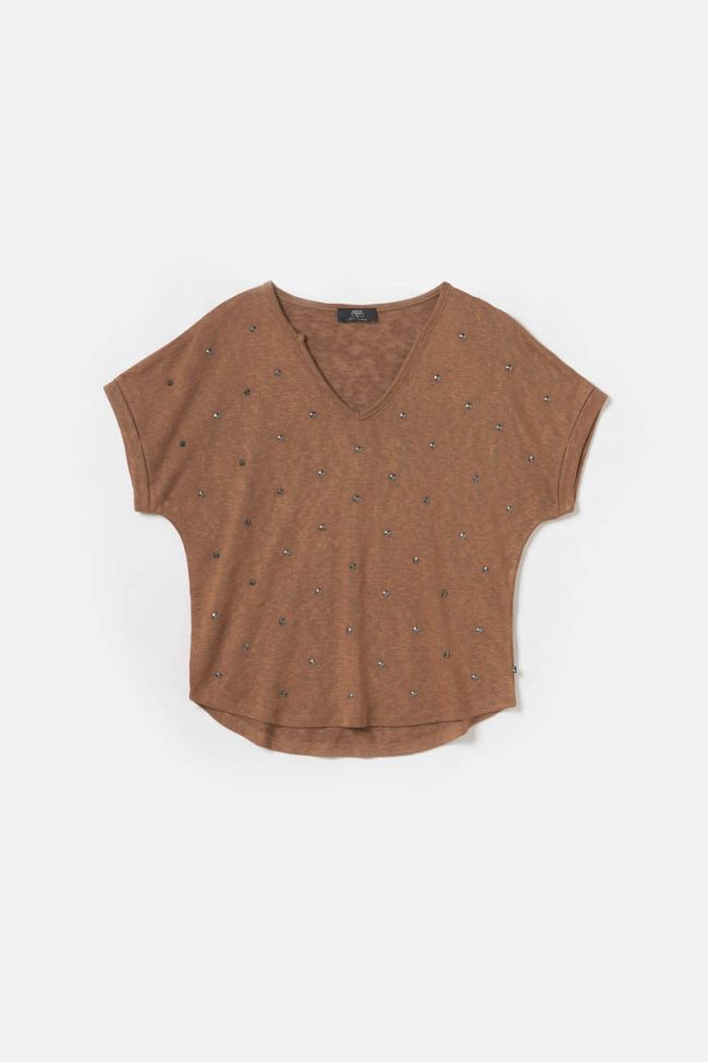 Chocolate brown Bota t-shirt