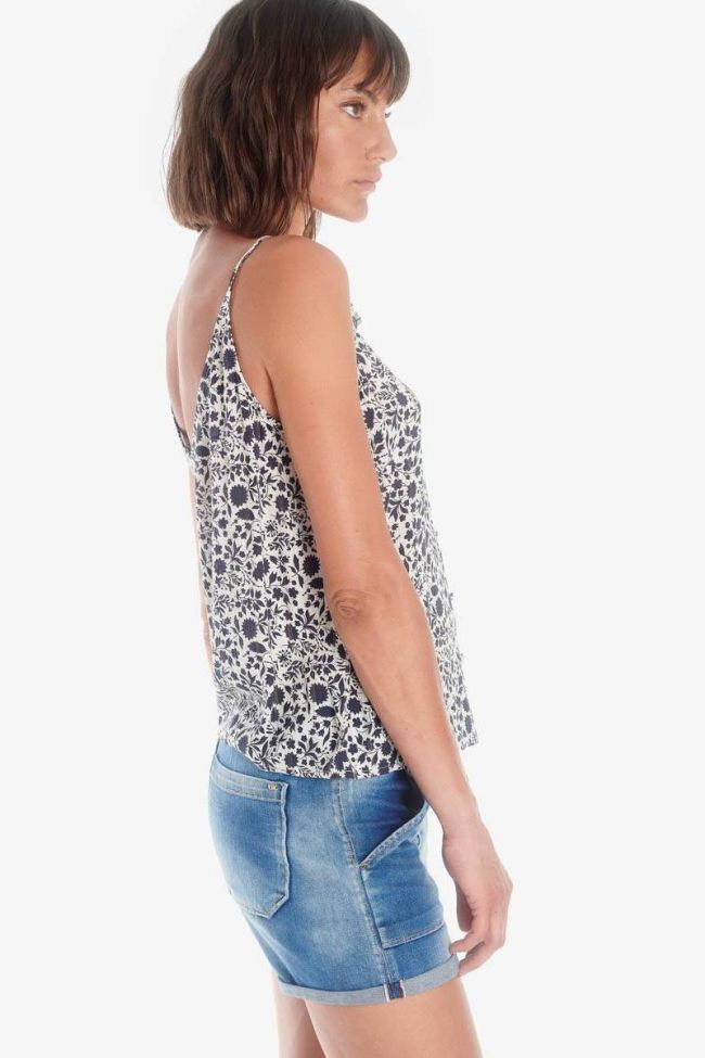 Dark blue floral pattern Canay camisole