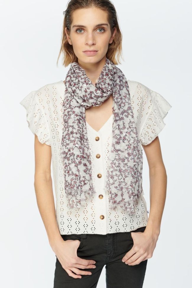 Flower pattern Donde scarf