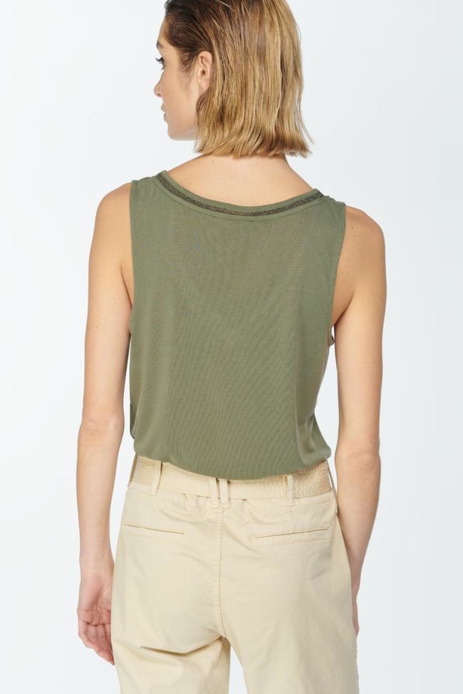 Khaki Doris tank top