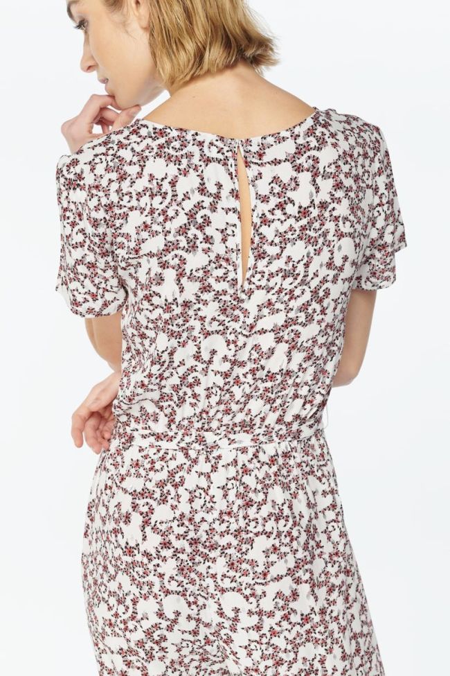 White floral pattern Galice jumpsuit
