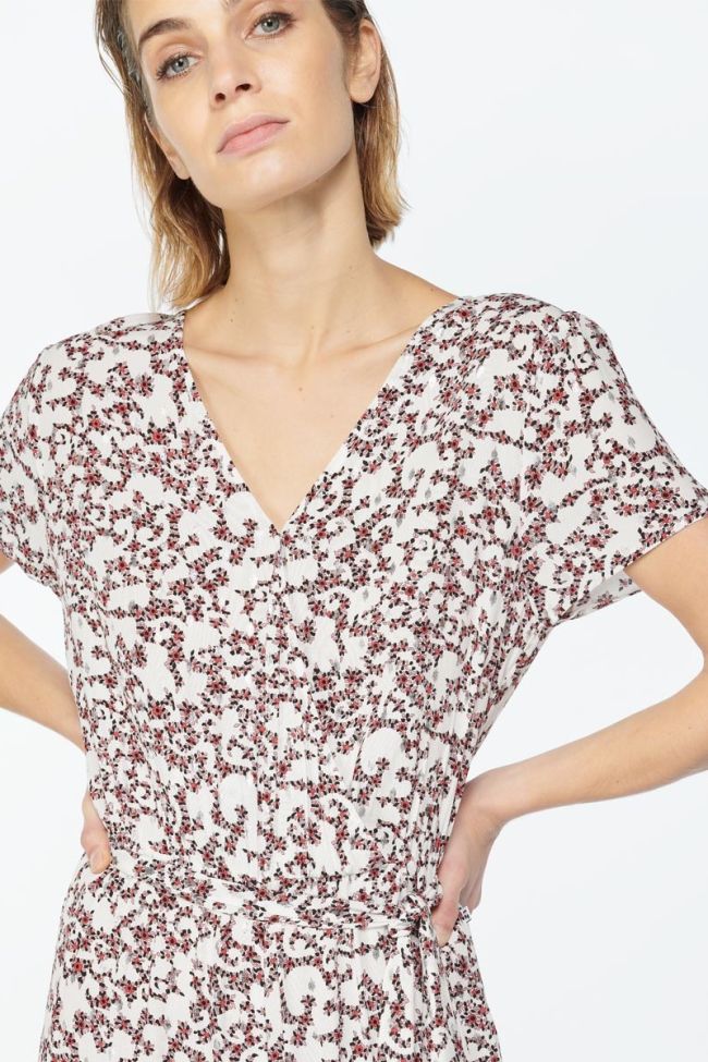 White floral pattern Galice jumpsuit