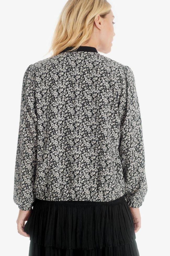 Black Ivana teddy jacket