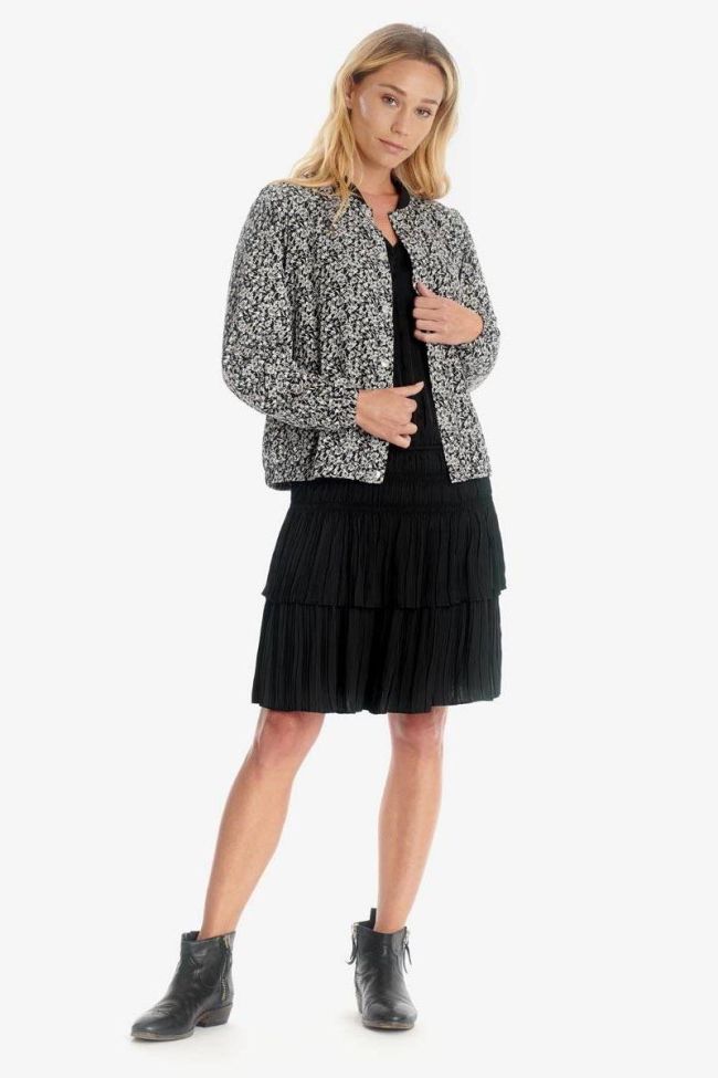 Black Ivana teddy jacket