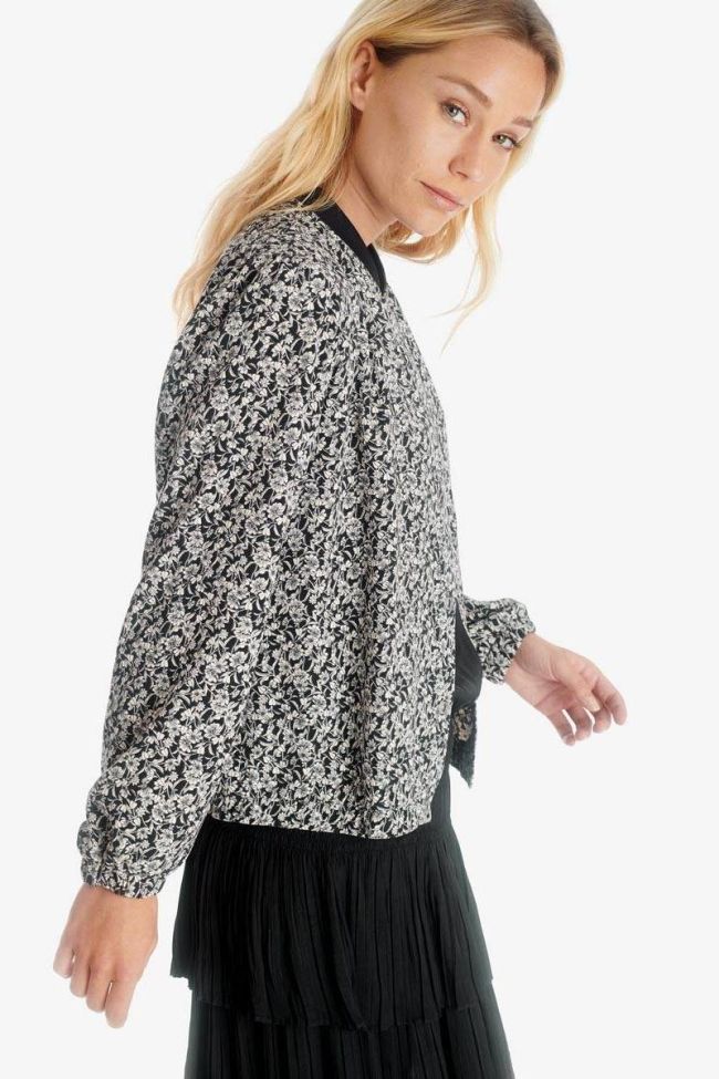 Black Ivana teddy jacket