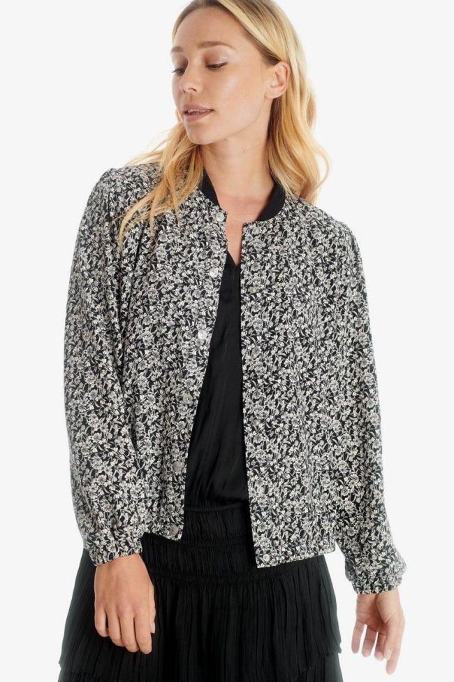 Black Ivana teddy jacket