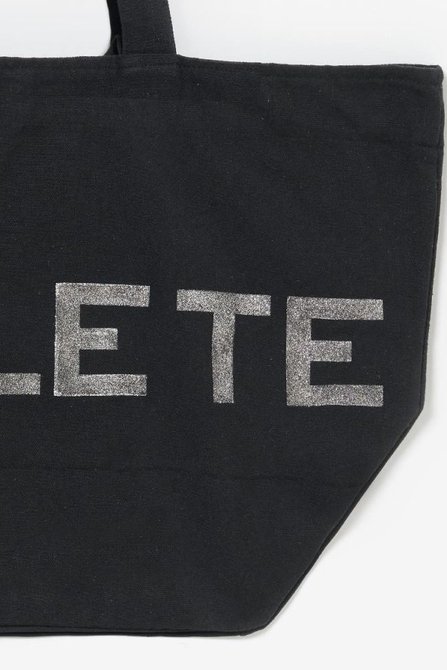 Black Java canvas bag