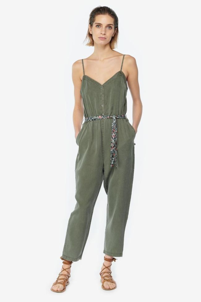 Khaki Johana jumpsuit