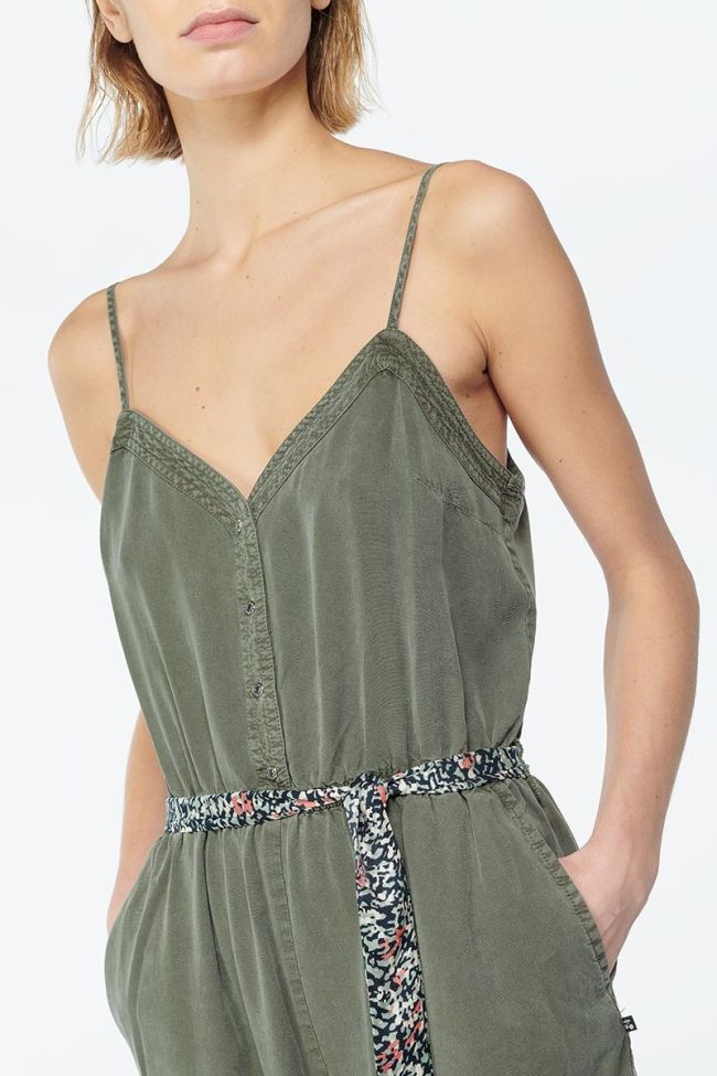Khaki Johana jumpsuit