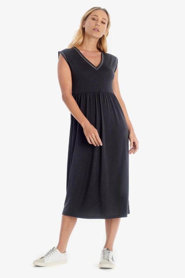 Charcoal grey Natacha dress
