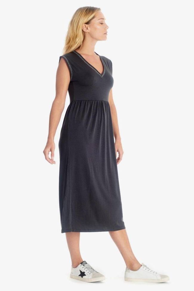 Charcoal grey Natacha dress