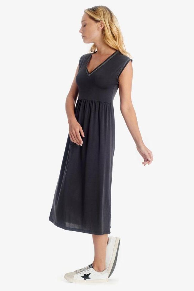 Charcoal grey Natacha dress