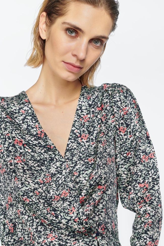 Almond floral pattern Petra shirt