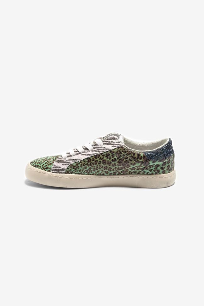 Animal print Soho trainers