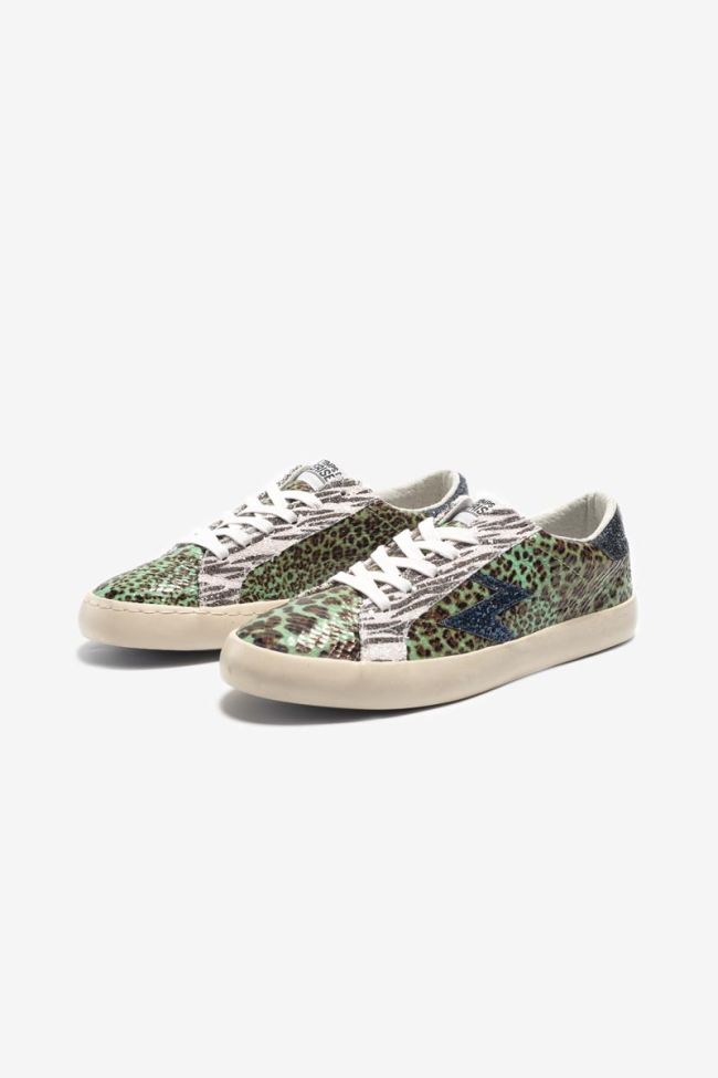 Animal print Soho trainers