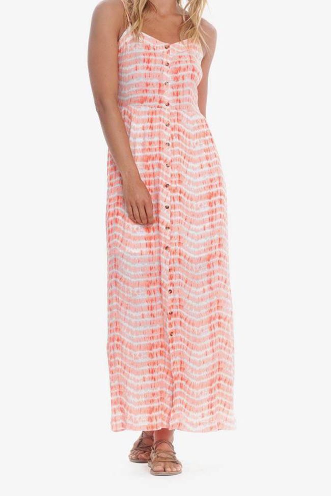 Long coral Tildabis dress