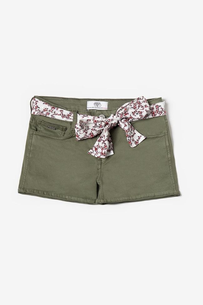 Khaki denim Col3 shorts