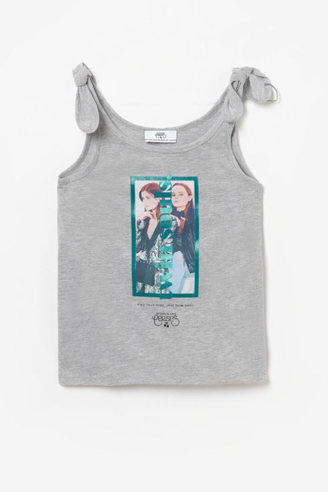 Grey Geminigi tank top