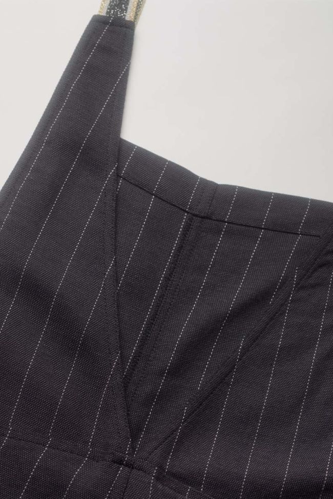 Carbon-black Ionagi playsuit