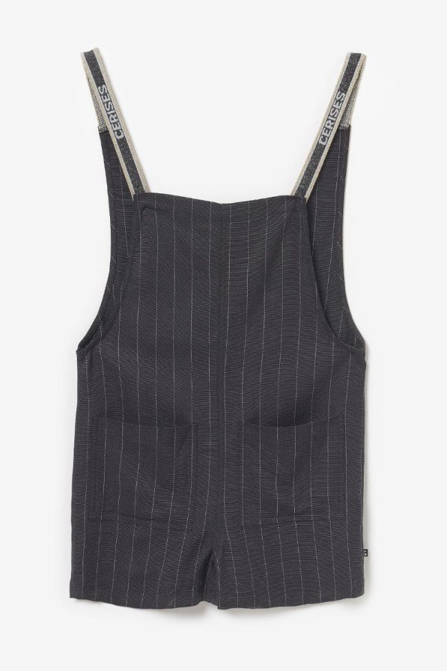 Carbon-black Ionagi playsuit