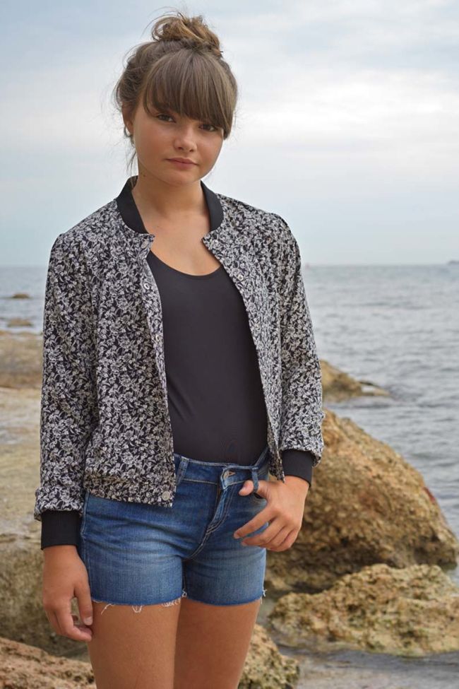 Black Ivanagi teddy jacket