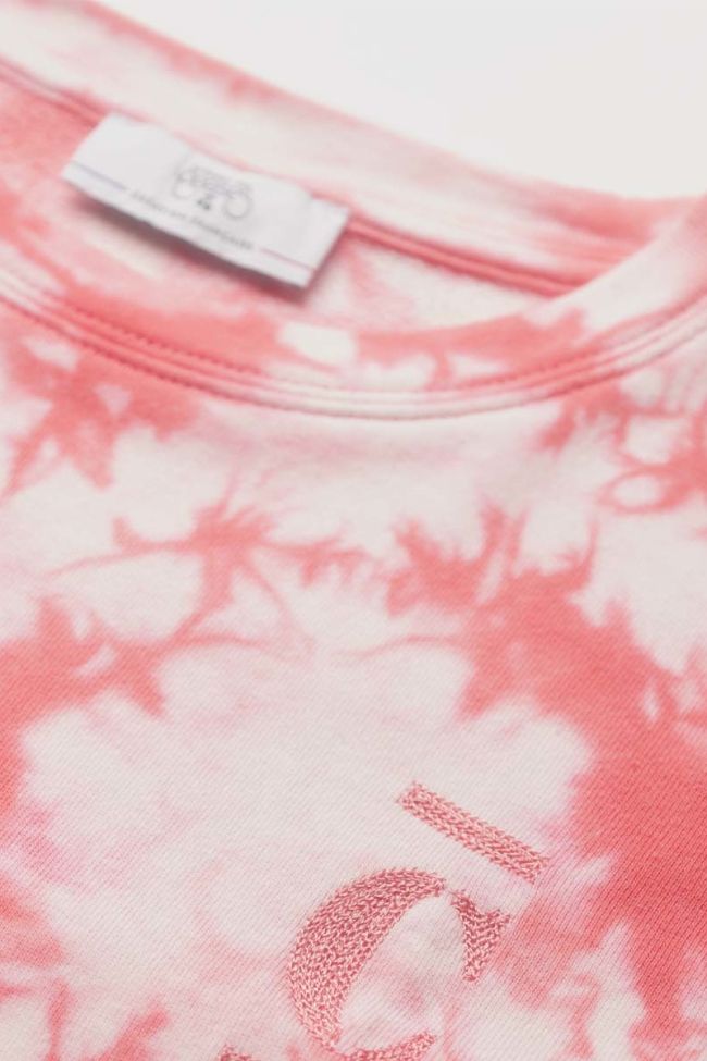 Pink tie-dye Jilgi sweatshirt